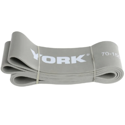 Резинка для фитнеса  York 35-75 кг серый #Y-80507 - фото №4